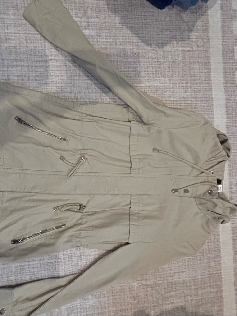 Light Beige Utility Jacket HM